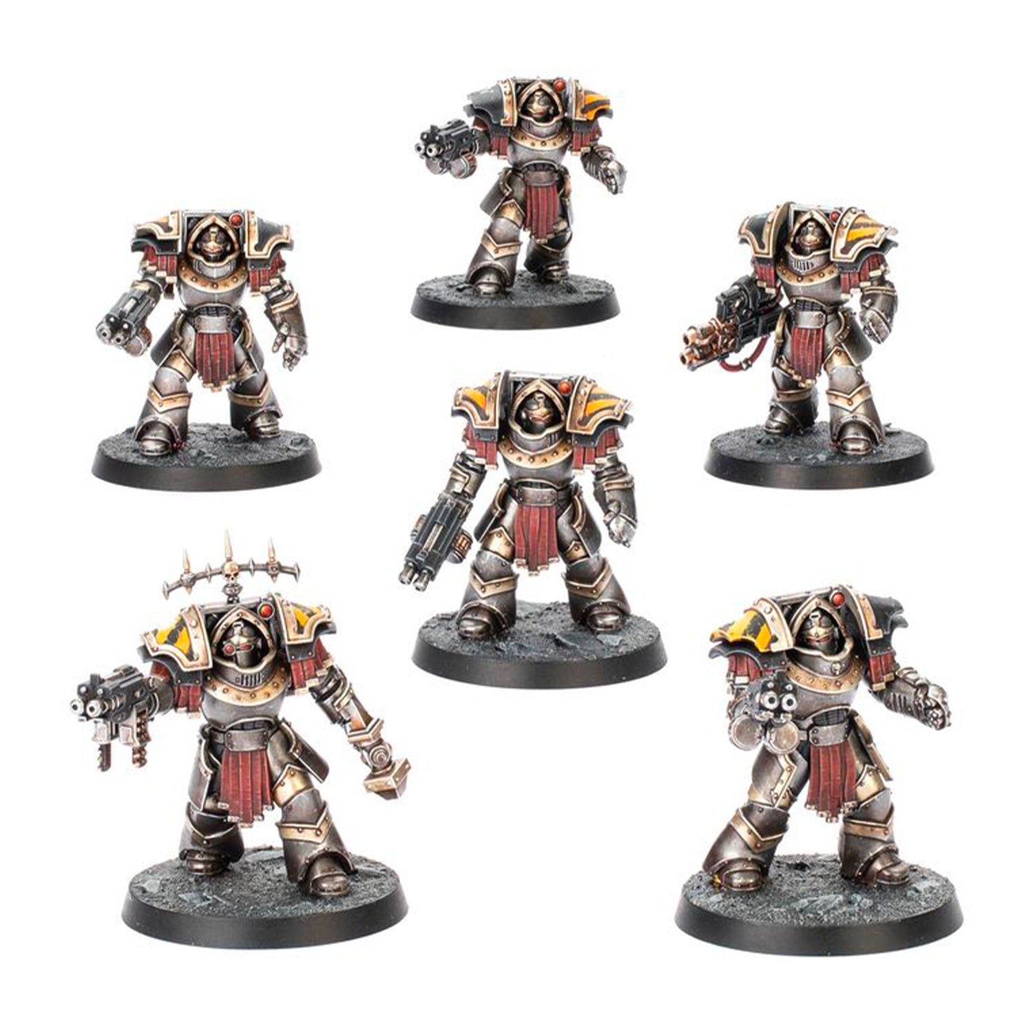 Cataphractii Terminators with Combi bolters and Power Fists